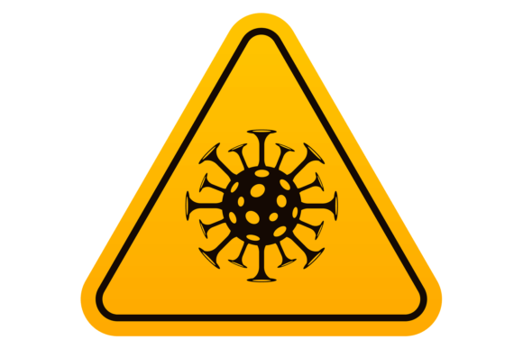 Download Virus Danger Sign. Epidemic Warning Yell - Warning Collection