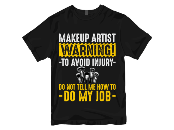 Download Makeup Artist Warning to Avoid Injury. - Warning Collection