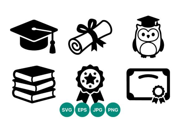 Download Graduation Cap Owl Diploma Icons - Diploma Collection